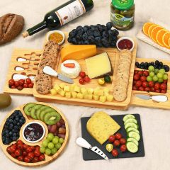 Bamboo Cheese Charcuterie