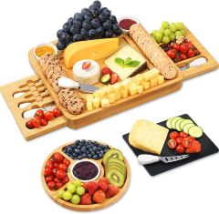 Bamboo Cheese Charcuterie