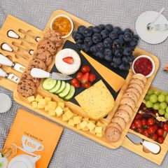 Bamboo Cheese Charcuterie