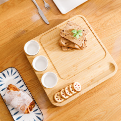 Kitchen Premium Bamboo Cheese Board Set