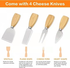 Charcuterie boards Cutting Platter Tray with Knife Set