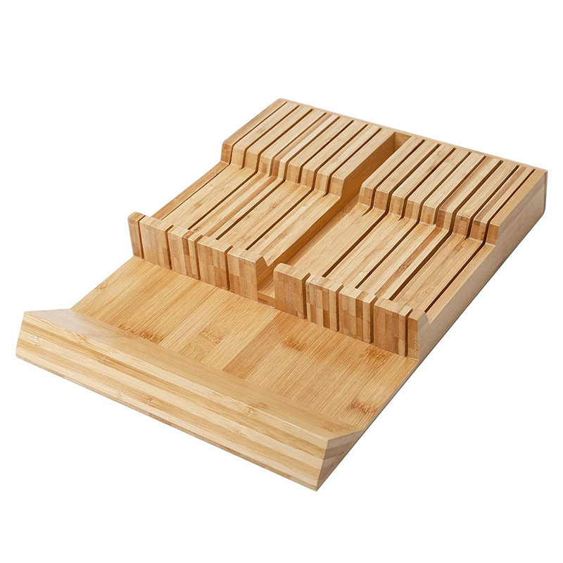 Bamboo Knife Block Insert