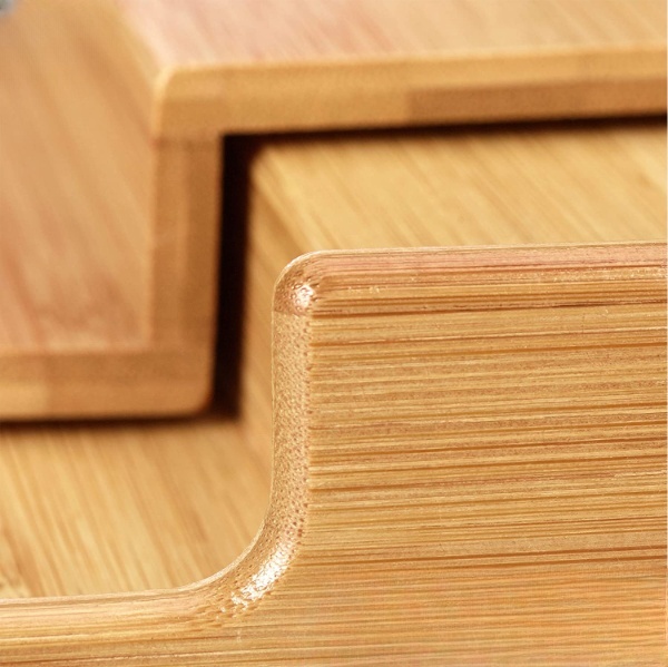 3 Tier Expandable Bamboo Spice Storage