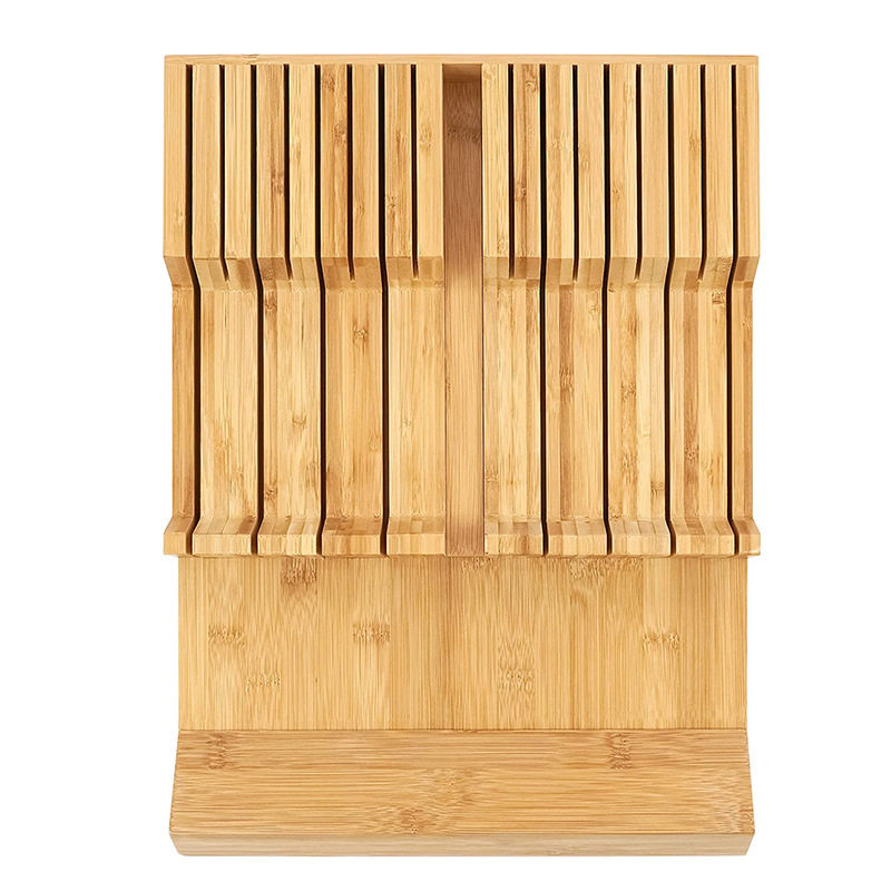 Bamboo Knife Block Insert