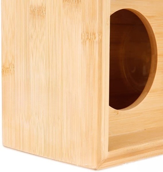 Large Bamboo Spice Rack Organizer