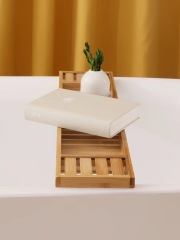 Simple Bamboo Bathtub Tray without extension
