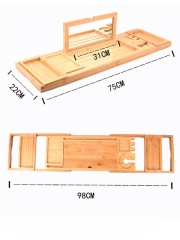 Luxury Bathtub Caddy Tray