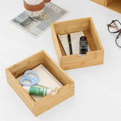 100% Original Bamboo Desk Organizer