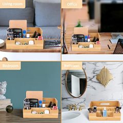 Bamboo Desk Organizers Set