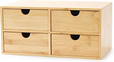 100% Original Bamboo Desk Organizer