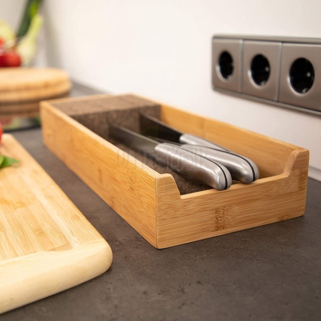 In-drawer Kitchen Knife Storage