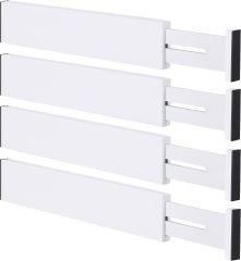 Bamboo Drawer Dividers Organizers