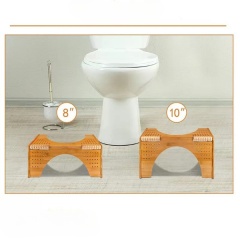 The Original Toilet Stool - Bamboo Flip