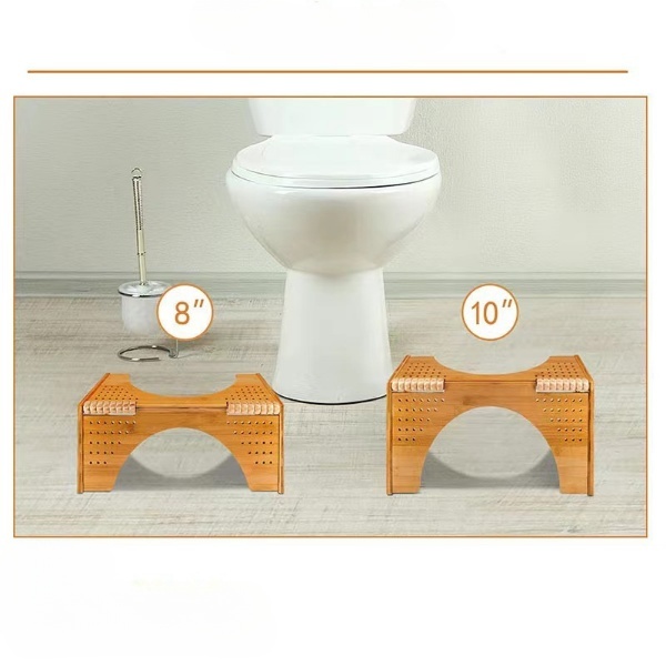The Original Toilet Stool - Bamboo Flip
