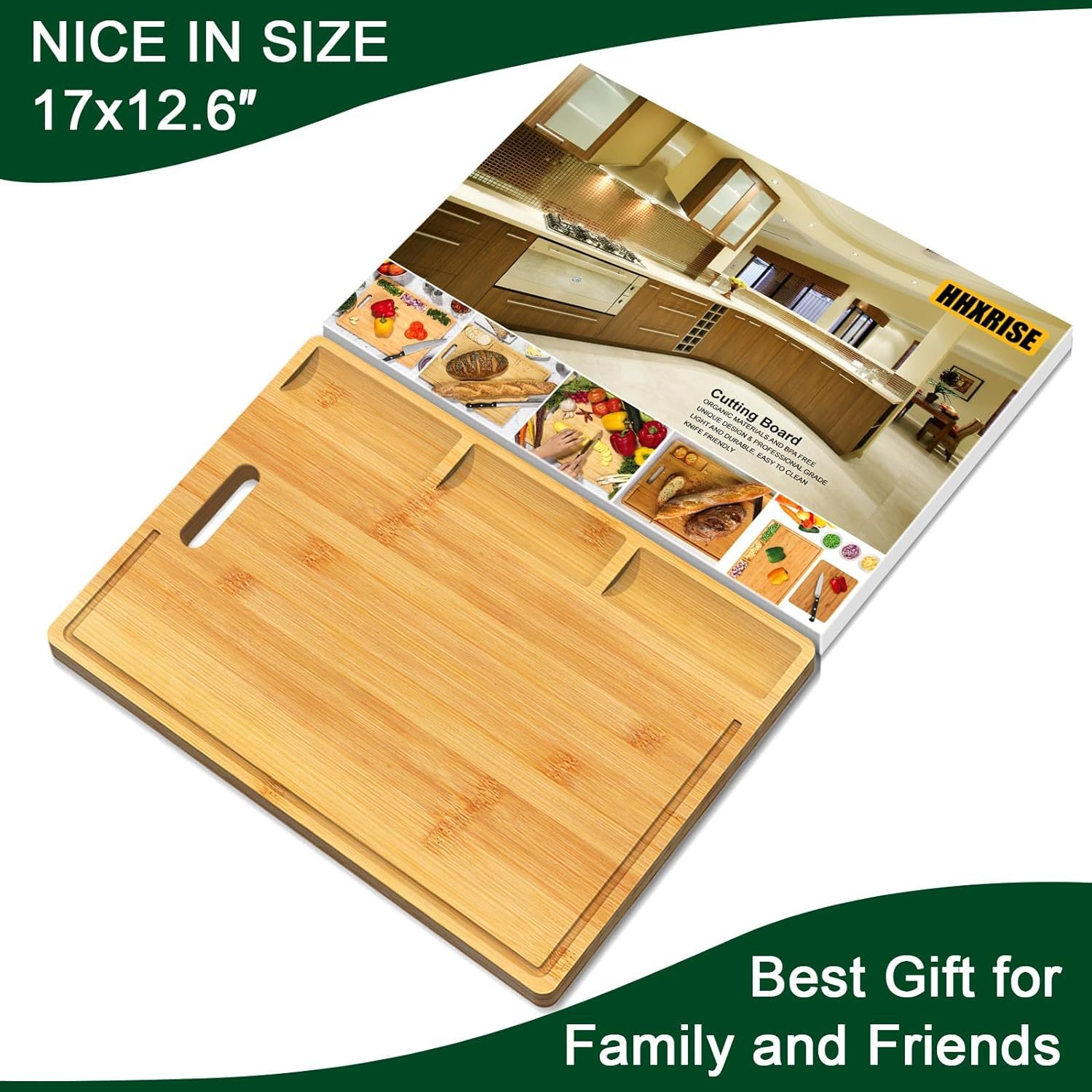 Cutting Boards,Large Bamboo Chopping Board