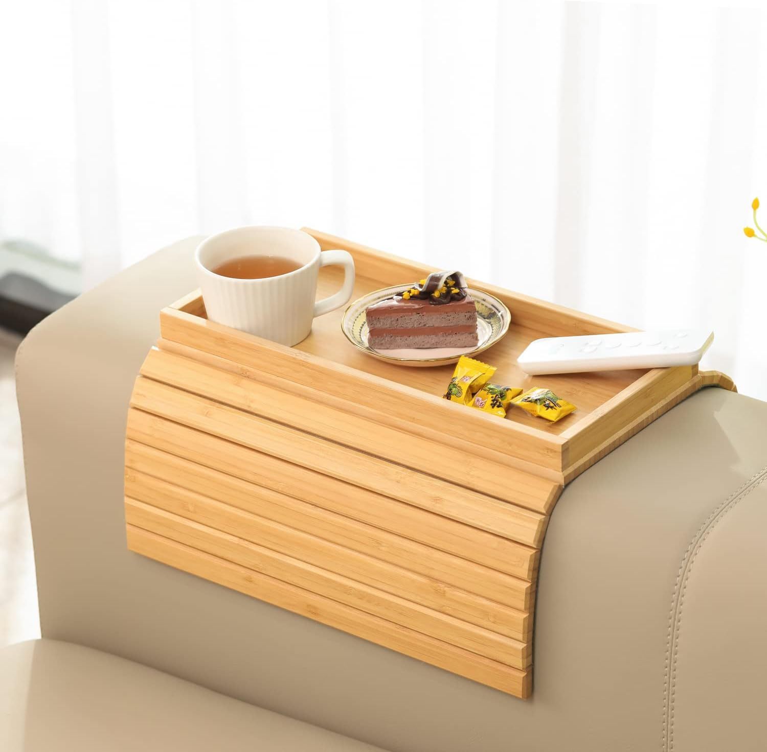 SquareBamboo | Bamboo Sofa Arm Tray - Wholesale Supplier of Sofa Tray Tables