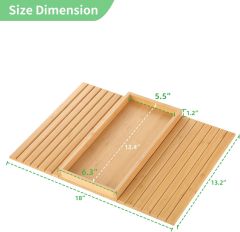SquareBamboo | Bamboo Sofa Arm Tray - Wholesale Supplier of Sofa Tray Tables