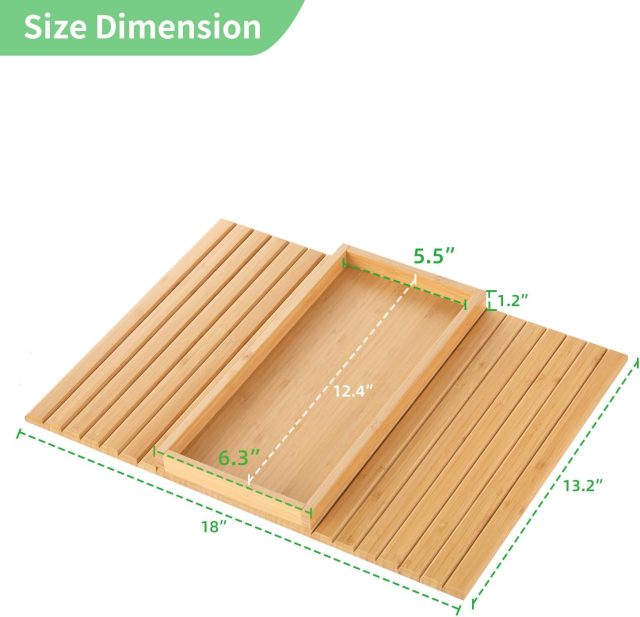 SquareBamboo | Bamboo Sofa Arm Tray - Wholesale Supplier of Sofa Tray Tables