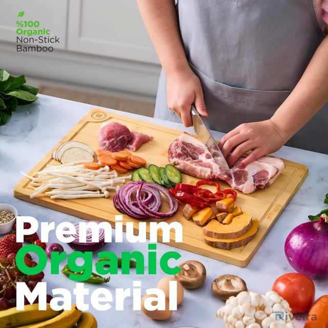 Natural Wooden Cutting Boards For Kitchen