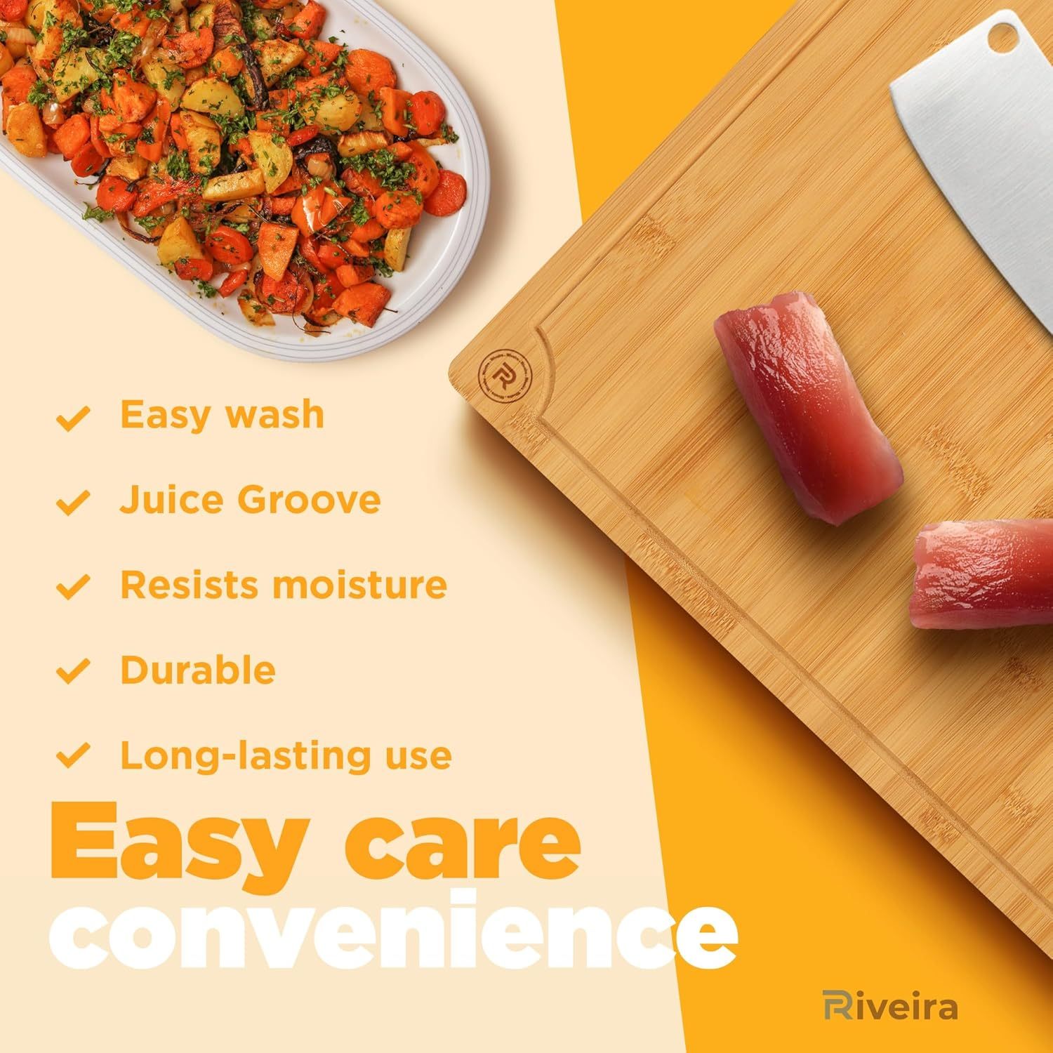 Natural Wooden Cutting Boards For Kitchen