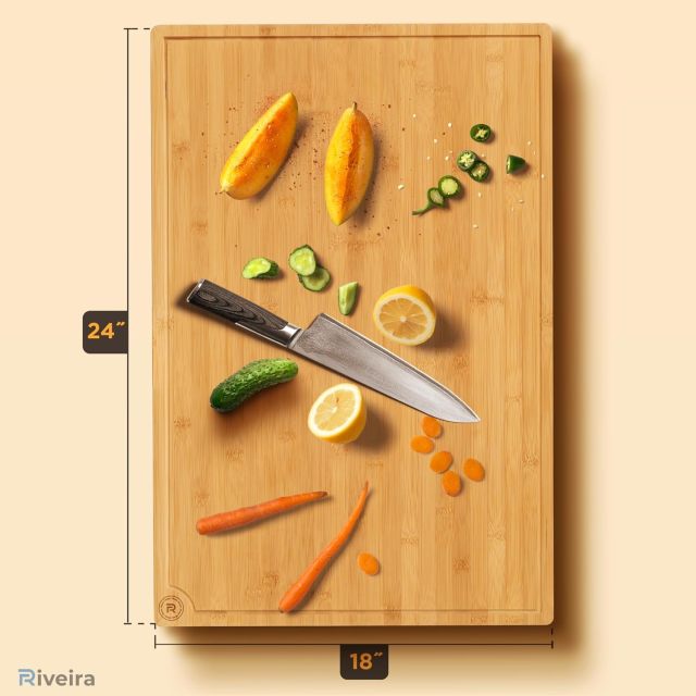 Natural Wooden Cutting Boards For Kitchen