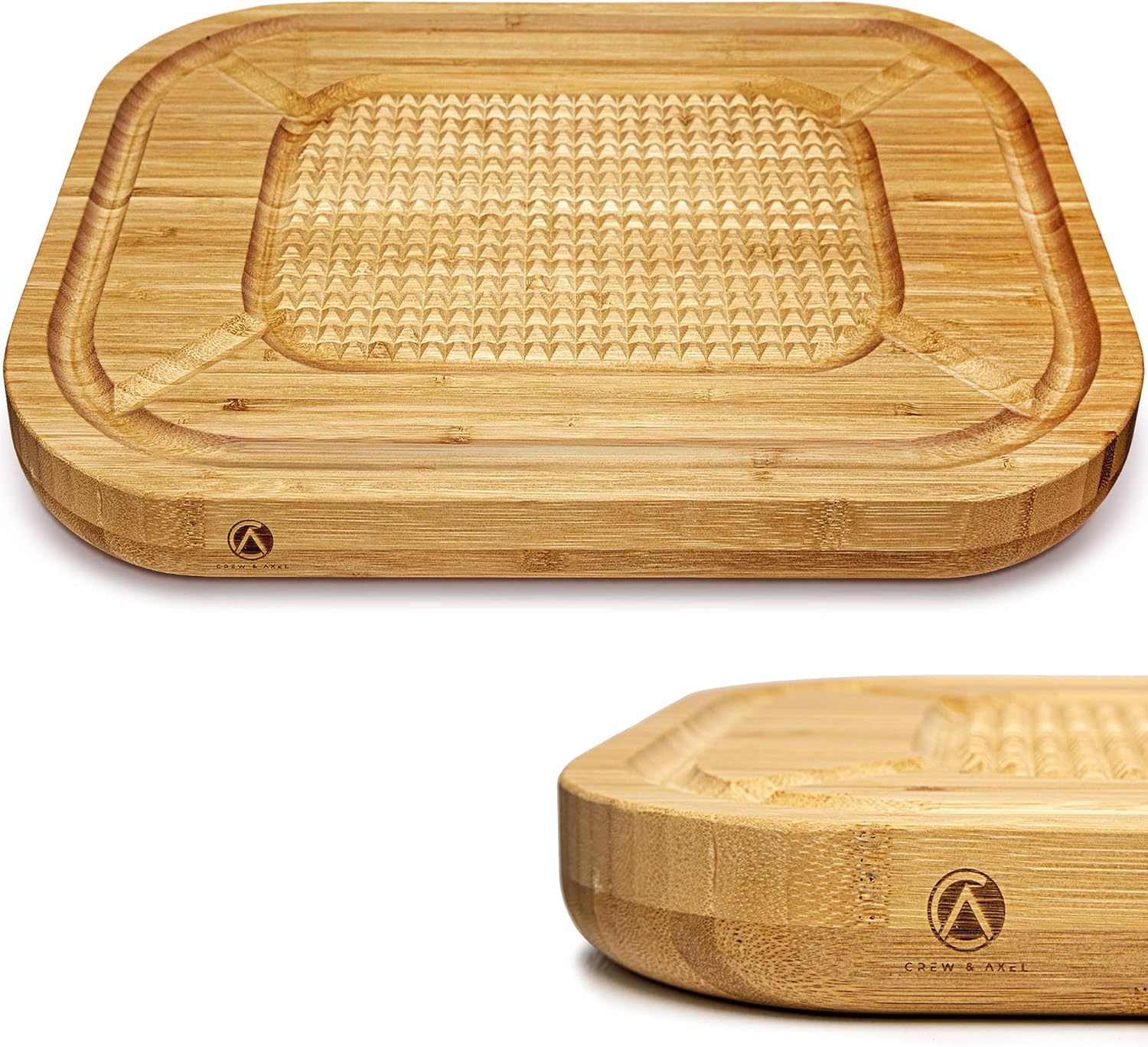 Cutting Board for Meat Thick Large Heavy Carving Board with Juice Groove