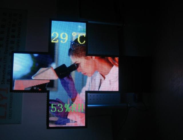 P6 HD led cross pharmacy sign advertising pharmacy cross led display outdoor 1200mm rgb pharmacy display shop sign
