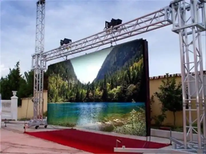 Super bright outdoor led display screen P6.67 rental stage background led display big screen for concert