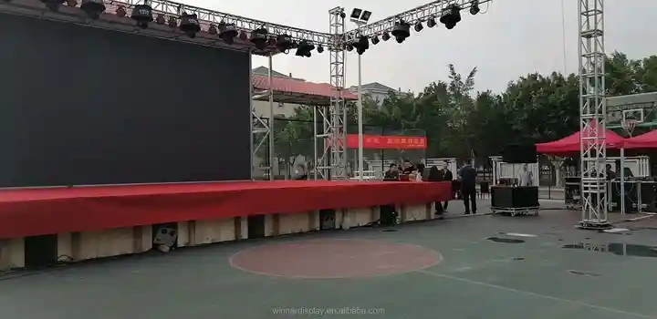 P16 super bright outdoor led display screen outdoor led display cabinet die-casting aluminum led screen for advertising publish