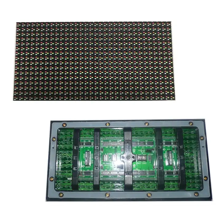 Wholesale DIP 320*160mm/160*160mm full color dip outdoor ph10 led display module China factory