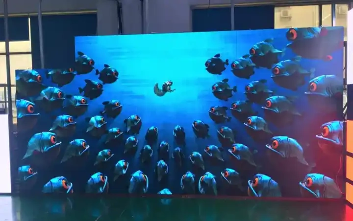 Super bright outdoor led display screen P6.67 rental stage background led display big screen for concert