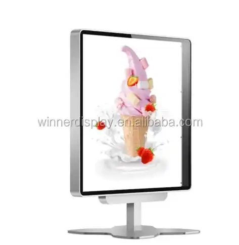 3D holographic Fan display Indoor 52cm Full Color Transparent holographic advertising fan led display