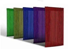 HD transparent led display screen P5.2 Glass Wall Led Screen Outdoor / Indoor Full Color curtain led display