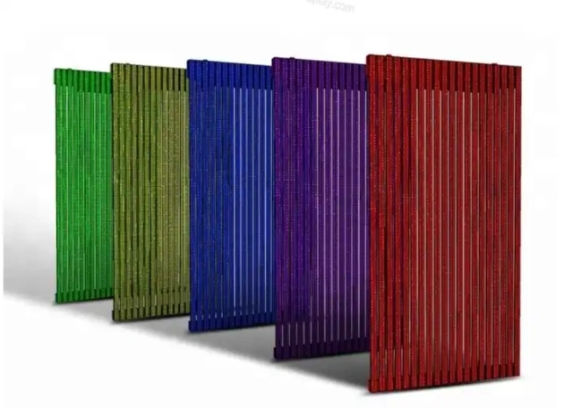 HD transparent led display screen P5.2 Glass Wall Led Screen Outdoor / Indoor Full Color curtain led display