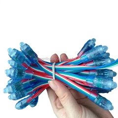 Waterproof 9mm DC 12V LED Pixel light IP65 Single Color Led String Light for advertising signs