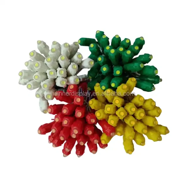 Waterproof 9mm DC 12V LED Pixel light IP65 Single Color Led String Light for advertising signs