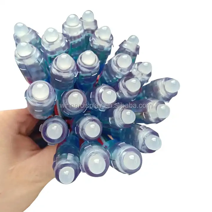 Waterproof 9mm DC 12V LED Pixel light IP65 Single Color Led String Light for advertising signs