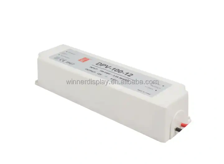 100W 200W 300W 400W Power Supply wholesale stock waterproof power supply 12V for LED sign / LED TV wall