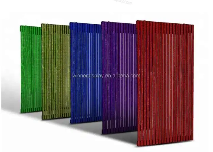 High Transparency p3.9 p5.2 p7.8 p10 p20 P31.25 Outdoor Mesh LED Screen LED Curtain Display outdoor