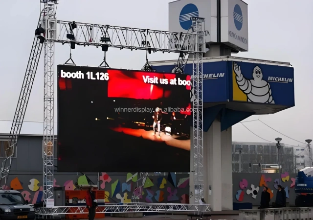 Die Cast Aluminum Easy Installing Stage Background Rental Led Screen High Brightness HD P2.9 P3.91 P4.81 Led Outdoor Display