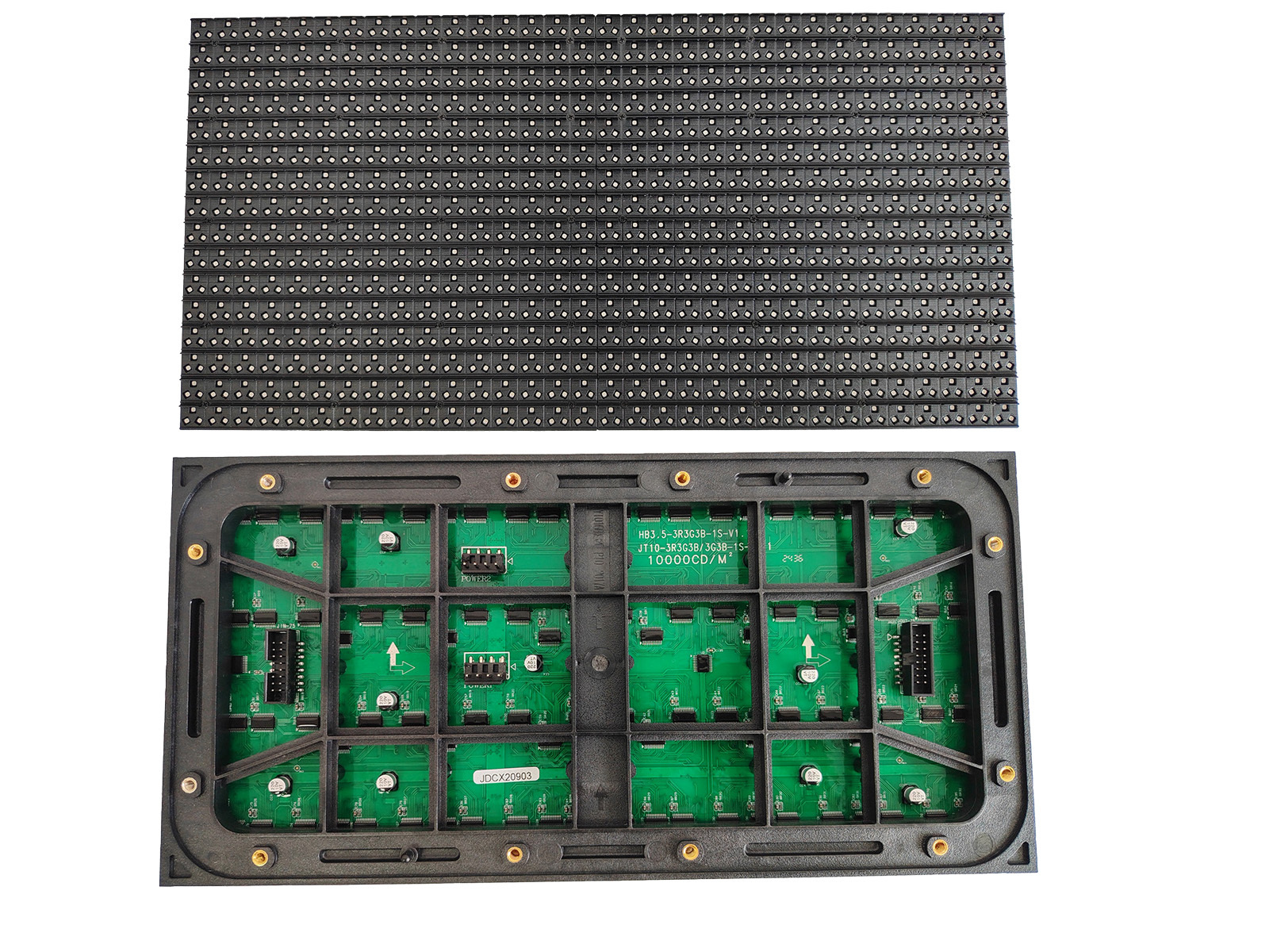 10000cd High Brightness Outdoor P10 LED Screen Module Traffic LED Display Module Waterproof LED Panel for Digital Signage