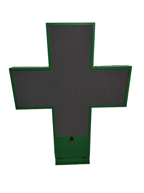 P6 LED Pharmacy Advertising Display Full Color LED Pharmacy Programmable Sign New Design LED Pharmacy Cross Factory Price 1200mm