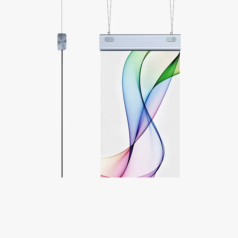 Holographic Transparent LED Poster Screen P3.91  55inch Invisible Display for Retail and  Window Advertising