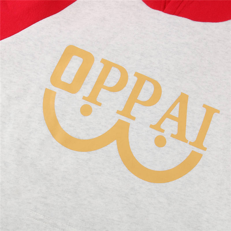 One Punch Man Hoodie Superhero Saitama Oppai Cosplay Costume