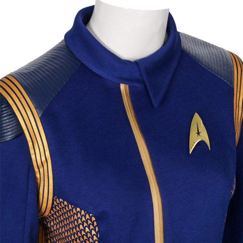 Star Trek Discovery Captain Michael Burnham Commander Uniform Cosplay Costume