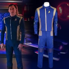 Star Trek Discovery Captain Lorca Cosplay Costume Starfleet Uniform（Ready to Ship）