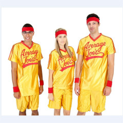 Adult Average Joe's Yellow Jersey Dodgeball: A True Underdog Story Cosplay Costume Takerlama (Ready To Ship)