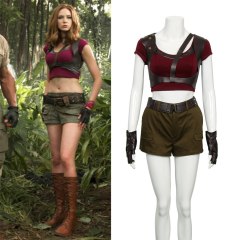 Jumanji: welcome to the Jungle Ruby Roundhouse Cosplay Costume In Stock-Takerlama