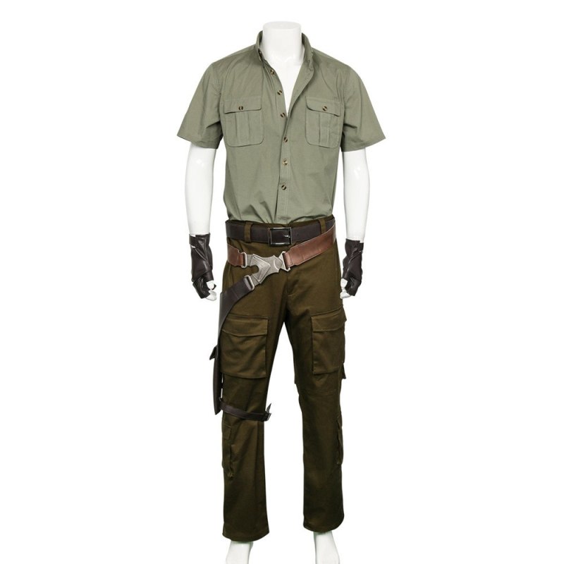 Spencer Costume Jumanji Welcome to the Jungle Cosplay Outfits Trousers Takerlama (Ready To Ship)