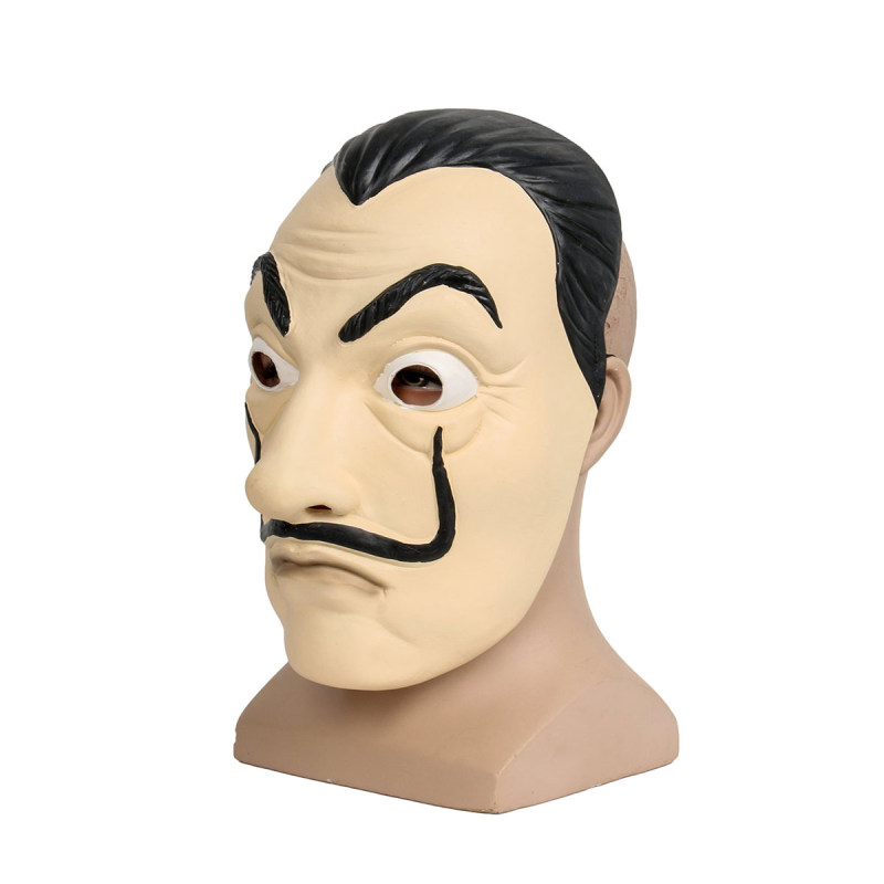 Money Heist Salvador Dali Halloween Face Mask For Halloween LA CASA De Papel In Stock Takerlama